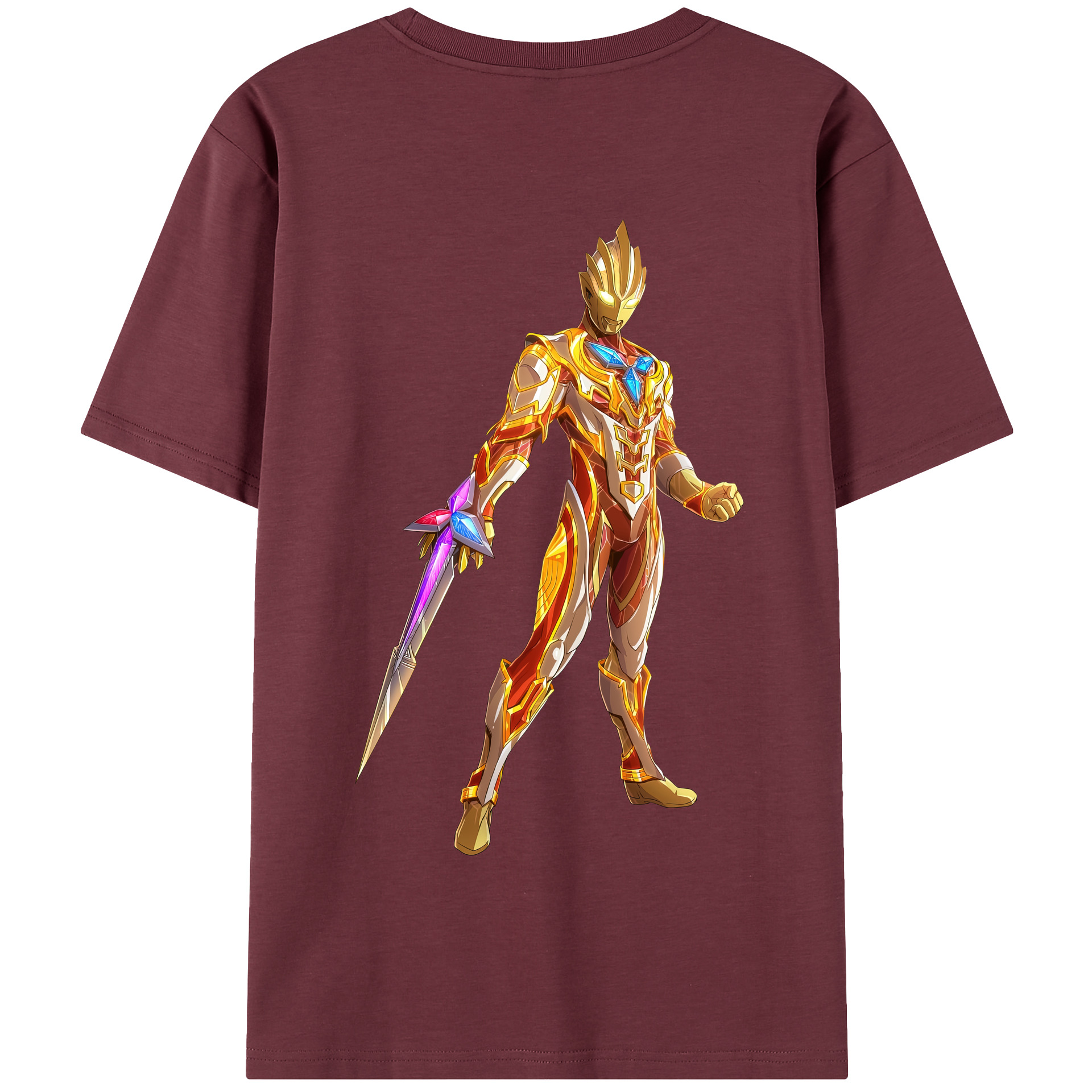 （画像用） ウルトラマン Ultraman 綿100％半袖Tシャツ（背面プリント）